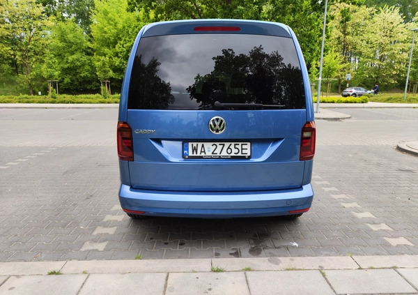 Volkswagen Caddy cena 67900 przebieg: 167458, rok produkcji 2020 z Zielonka małe 79
